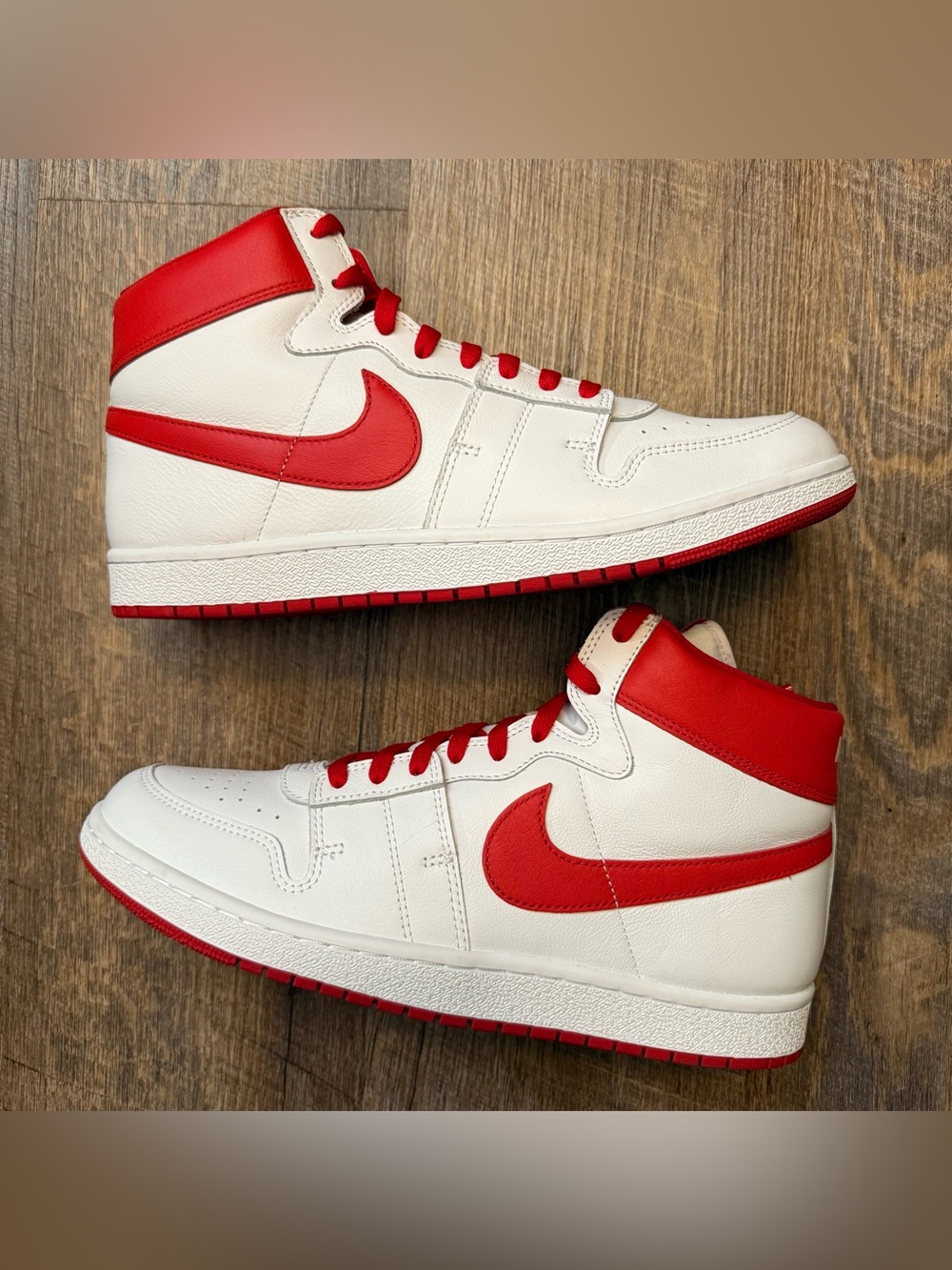 Air Ship x Nike Air Jordan New Beginnings White Red Size 12 Sneakers Shoes